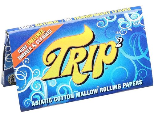 Trip Rolling Paper Celulosa  Transparente 1 1/4  50 Unidades