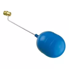 Torneira De Boia Zamac Reforçado Balão Plástico Garden 3/4 Acabamento Brilhante Cor Azul