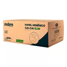 Papel Higienico 8000fls. 10x20 Folha Simples Slim - Nobre