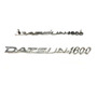 Emblema Datsun 1600  Metlico Cromado Nuevo