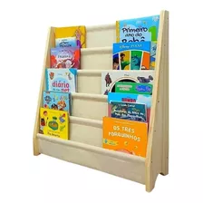 2 Racks Para Livros Infantil, Standbook Montessoriano Grand
