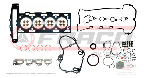 Juego Juntas Pontiac G5 L4 2.4l Dohc Le5 Le9 2007-2008 Foto 2