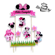 Adorno Torta Minnie Mouse - Baby Y Grande 