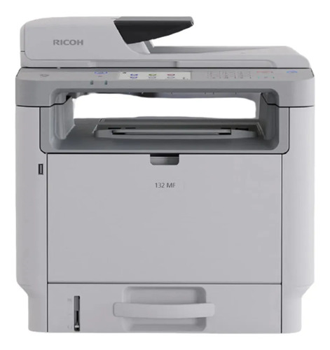 Impresora Multifuncional Ricoh 132 Mf Laser Monocromatica Blanco 110v