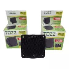 Kit C/5 Tweeters Piezoelétrico 75rms150w Quadrado-tozz