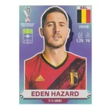 Estampa Original Eden Hazard Panini Mundial 2022 Bel 18