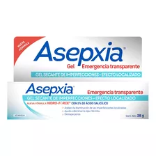 Asepxia Gel Emergencia Transparente X 28grs