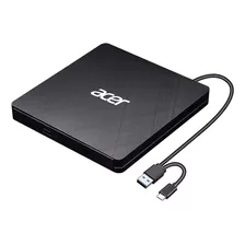 Acer Unidad Externa De Cd/dvd Para Ordenador Portátil, Usb 3