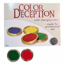 Color Deception Brass Truco Monedas Color Original Importado