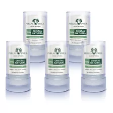 Kit 5 Desodorantes Cristal Natural - 120g Frete Grátis