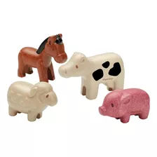 Juguete Set Animales De La Granja - Plantoys