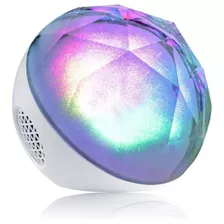 Parlante Con Bluetooth Esfera Balón Luz De Colores Control