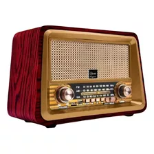 Radio Parlante Mlab 9136 Retro Stezzano Bluetooth Usb 