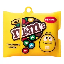 Estuché Funda Para AirPods 1/2 Generación M&ms Cacahuate