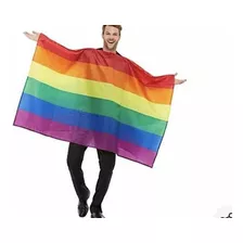 Bandera Lgbt Orgullo Gay 90x50cm Comunidad Lgtb Ponchó