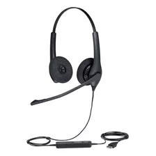 Jabra Audífonos Con Micrófono Biz 1100 Duo, Alámbrico, Usb