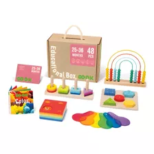  Brinquedos Educativos Montessori Sensorial Infantil 2 Anos