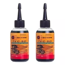 2 Óleo Lubrificante Bike Tec 50 Base Cerâmica 60 Ml Tectire