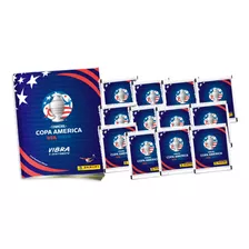 Álbum Copa América 2024 Com 50 Figurinhas Da Copa América 2024 São 10 Envelopes