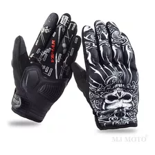 Guantes De Moto Hombres Guantes De Calavera A Prueba De Golp