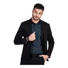 Blazer Masculino Docthos Slim Alfaiataria Homem Elegante