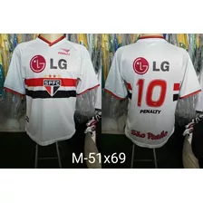 Camisa São Paulo Penalty 2001 #9 LG Titular 