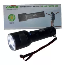 Linterna Táctica Led Usb Recargable Super Potente