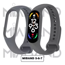 Malla Correa Compatible Con Reloj Xiaomi Mi Band 3 4 5 6 7