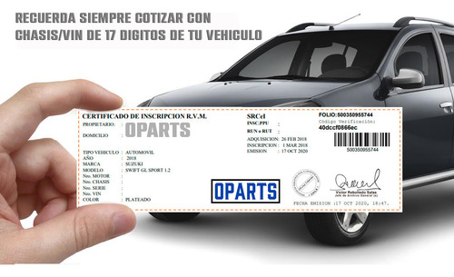 Optico Derecho Para Hyundai Accent Rb 1.4 2013/2020 Foto 2