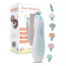 Lima Para Uñas Cortador Eléctrico Para Bebes Con Luz 