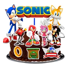 Topo De Bolo Sonic