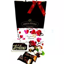 Cesta Para Presente Kit 7 Chocolates Cacau Show Promoção 