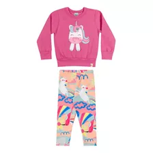 Conjunto Infantil Menina Unicórnio Elian