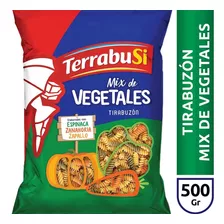 Fideos Tirabuzón Mix De Vegetales Terrabusi X500 Gr