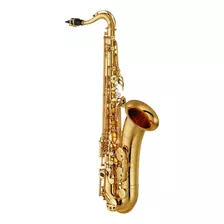 Saxofón Tenor Yamaha Yts480 Bb Bocal 4c Laqueado Dorado C/ Funda