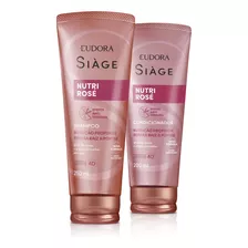 Kit Siàge Nutri Rosé Shampoo + Condicionador