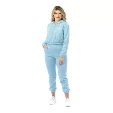 Calça Jogger Recortes Cosy Azul- Riu Kiu