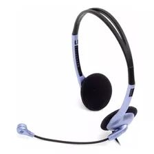 Auricular Headset Genius Vincha Con Microfono Para Pc Skype