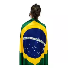 Bandeira Do Brasil Oficial Dupla Face (1,50 X 0,90) C/ Capuz