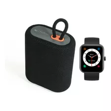 Pack Black Smartwatch Live 206 42mm + Parlante Bt Tune Up