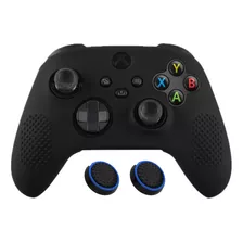 Capa Case Silicone Para Controle Xbox Séries X S + 2 Grips