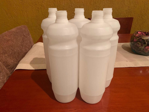 Envases De Plástico Blancos 1000 Cc
