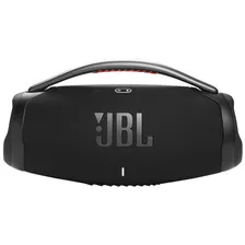 Caixa De Som Jbl Boombox 3 Bluetooth A Prova D'agua Preta