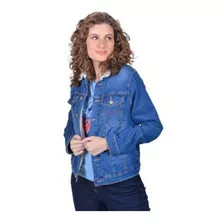 Jaqueta Jeans Wrangler Feminina Com Forro Wf7012