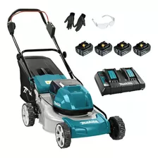 Cortador De Grama 4 Baterias 18v 5ah Com Carregador Duplo