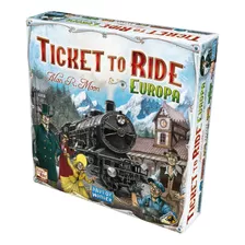 Jogo De Mesa Ticket To Ride Europa Galápagos Jogos Ttr002