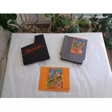 Cartucho Donkey Kong Classics Nes + Slave + Manual Excelente