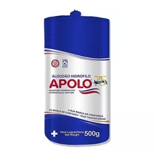 Algodão Apolo Hidrófilo Em Rolo 500g Macio E Absorvente