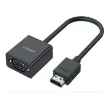 Ugreen Adaptador Hdmi A Vga Con Audio Negro