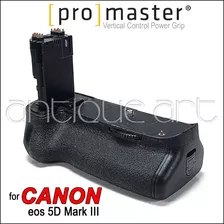 A64 Battery Grip Para Canon 5d Mark Ill Vertical Power #3662